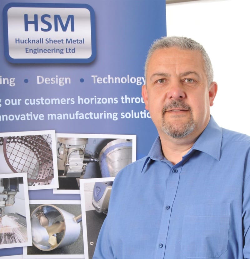 Jason Thorpe, HSM Engineering Ltd's Managing Director