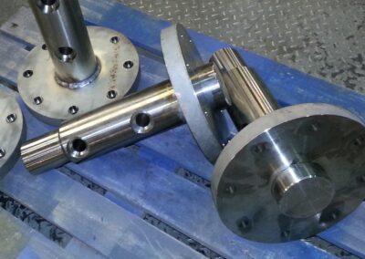Image of machined dowels fabricated by HSM Engineering Ltd